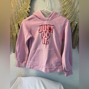 Nike just do it retro embroidered grey tag hoodie